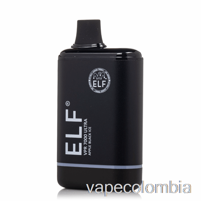 Vape Desechable Elf Vpr 7000 Ultra Desechable Manzana Negro Hielo